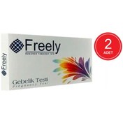 Resim Freely Hızlı Gebelik Testi 1 Test x 2 Paket 