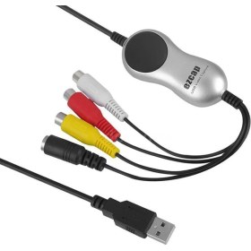 Resim Ezcap Lisanslı USB 2.0 CVBS, Audio, S-Video Capture Görüntü Ses Yakalama Cihazı 
