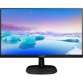 Resim Philips 23.8 Phılıps 243V7QJABF/00 IPS 4ms 75MHZ 1xvga 1xhdmı 1xdp Fhd 1920X1080 Hoparlör Flıcker-Free Vesa Siyah 