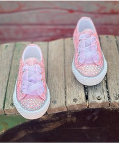 Resim Surpie Shoes Kız Çocuk Günlük Ayakkabı, Kız Çocuk Convers (30 NUMARAYA KADAR IŞIKLIDIR) 