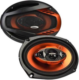 Resim JAMESON JS-6917 Oto Hoparlör Oval 6X9 İnç 1400 Watt Kapaklı 2 Adet 