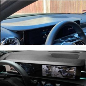 Resim OLED GARAJ Mercedes A Serisi 2019+ W177 İçin Uyumlu Gösterge Siperliği (ABS) 