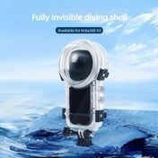 Resim Insta360 X4 Su Altı Dalış Kılıfı - 50m Su Geçirmez Kasa, Görünmez Tasarım, Çizilmeye Karşı Dirençli Lens & Dikişsiz Panoramik Dikiş 