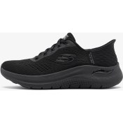Resim Skechers Arch Fit 2.0 - Easy Chic Kadın Siyah Spor Ayakkabı 150066TK Bbk 