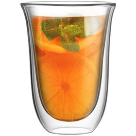 Resim Bialetti Set 2 Kupa Double Wall Firenze, 2x 300 Ml, Isı Yalıtımı, Borosilikat Cam Çok Renkli 