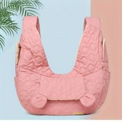 Resim Moda Pembe Kapitone Evcil Hayvan Taşıyıcı Sırt Çantası, Çoklu Bölümlerle - Taşınabilir, Dayanıklı ve Küçük Köpekler için Şık Dış Mekan Maceraları ve Seyahat Sırt Çantası|Dikişli Tasarım|Dayanıklı Sırt Çantası 