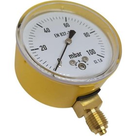 Resim Emia 100 Mbar Manometre Beze 