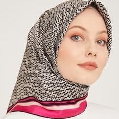 Resim Armine - Ipek Eşarp 2023/2024 Sonbahar Kış Twill Ipek 9026-01, 1 