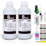 Resim FORPRİNT Canon Pixma Mx410, Mx420 Yazıcı Uyumlu Dolum Seti 2x1000ml Siyah 