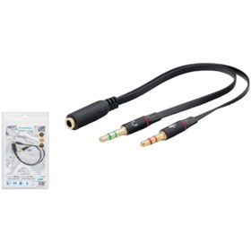 Resim Hadron Hd4611 2Ux To Aux 2M/F Kulaklik Mikrofon Birleştirici 