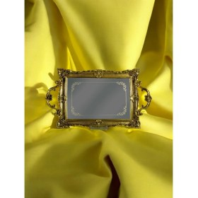 Resim Gitti GittiPolyester Dikdörtgen Epoksi Cam Tepsi 