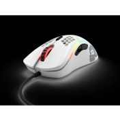 Resim Glorious Model D Kablolu Mat Beyaz RGB Oyuncu Mouse 69Gr 