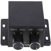 Resim Bas Rac Amplifikatör Subwoofer Ekolayzır Geçiş Kontrol Knob Ayarlamak Beyaz 