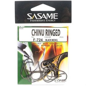 Resim Sasame F-724 Chinu Ringed Olta İğnesi Siyah 