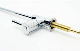 Resim Su Arıtma Cihazı Musluğu - Tüm Cihazlara Uyumlu Gümüş Renk Standart Lüks Batarya - Reverse Osmosis Faucet 