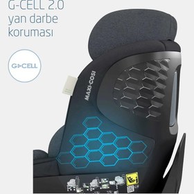 Resim Maxi-Cosi Mica Pro Eco I-Size ADAC'lı İsofix'li 360 Dönebilir Yatabilir 0-18 Kg Bebek Oto Koltuğu Authentic Graphite 