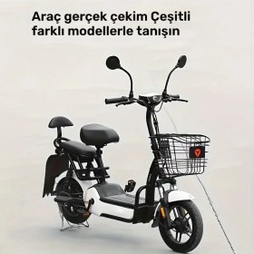 Resim 360° Ayarlanabilir Bisiklet Arka Görüş Aynası - Esnek Hortum, Akrilik Mercek, Kaymaz Conta Dahil, Evrensel Uygunluk Elektrikli Bisikletler/Scooterlar, Şarj Edilmemiş, Sevgililer Günü Bisiklet Aksesuarı, Tek Paket 