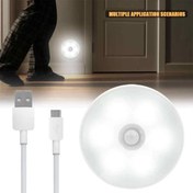 Resim Şarjlı Sensörlü Gece Led Lambası Egonex 