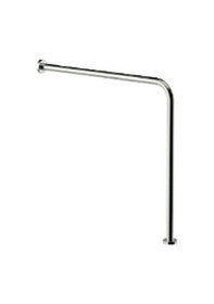 Resim Mertinox Tutunma Barı Yerden Duvara 75x75 Krom 