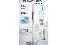 Resim Nilfisk Move Grey - Kablosuz Dikey Süpürge 1,9 Kg. 