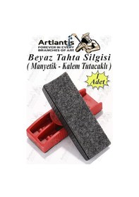 Resim Yazı Tahta Silgisi Plastik Mıknatıslı 1 Adet Beyaz Yazı Tahtası Silgisi Manyetik Kaliteli Keçe Uçlu Silgi Okul Sınıf Diğer 