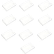 Resim Shineyee 10 Adet Snes Oyun Kartı Koruyucu Kutusu - Şeffaf Plastik Korumalı, Toz Engelleme Kılıfı 13.5x12.1x1.9cm 