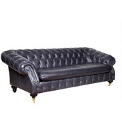 Resim 3A Mobilya İtalyan Hakiki Deri Chesterfield 230X90X80 CM 