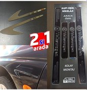Resim Volkswagen Golf 7 Kapı Eşiği Set + Çamurluk Vent Krom Görsel 