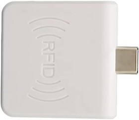Resim RFID Telefon Kart Okuyucu, Dayanıklı Yüksek İletim Verimliliği Tak ve Çalıştır Cep Telefonu Kart Okuyucu 125 Khz Cep Telefonu için (Beyaz) 