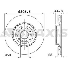Resim Genel Markalar On Fren Dısk Aynası Lancıa Thesıs 2.0ı 2.4jtd 