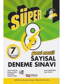 Resim NİTELİK 8.SINIF DENEME YENİ NESİL SÜPER SAYISAL 7 DENEME 