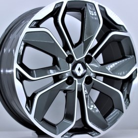 Resim R1 Wheels 17 inç 4*100 ET35 Füme Jant Takımı (J-411) 
