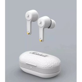 Resim Tekno Trust Beyaz Marshall Mod 3 Kablosuz Bluetooth Kulakiçi Kulaklık -Android-Pc Uyumlu Marshall Kulaklık 5.2 