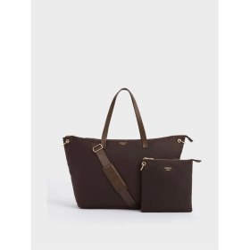 Resim Wanderer Siyah Naylon Seyahat ve Spor Çantası + Pouch 