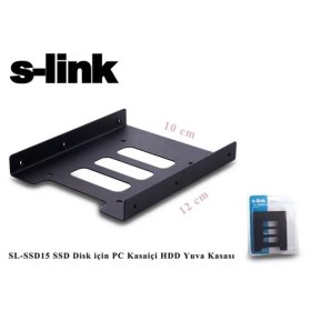 Resim S-Link Sl-Ssd15 Ssd Disk İçin Pc Kasaiçi Hdd Yuva Kasası 