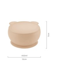 Resim Silikon Beslenme Seti 5'li - Bubble Beige 