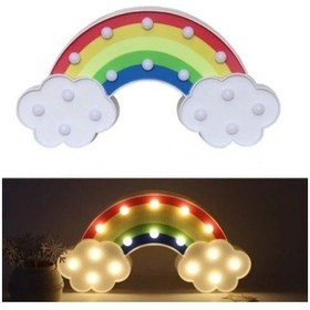 Resim Uslucan Alışveriş Led Işıklı Gökkuşağı Gece Lambası Renk 