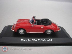 Resim 1:43 Maxichamps 1965 Porsche 356 Cabrio 