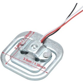 Resim Alkatronik-50 Kg Ağırlık Tartı Sensörü Kare - Loadcell 100Kg 200Kg Hx711 