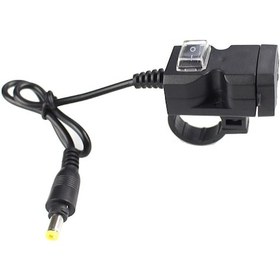 Resim Neevoyu Motor Güçlendirici: İki Usb 2.1a+1a Çift Su Geçirmez, Açık/kapat Butonu, 9-24v, Siyah, Cd-3021 - Moto Ve Elektrikli Bisikletler İçin 