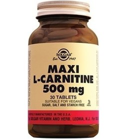 Resim Maxi L-carnitin 500 Mg 30 Tablet Slg005709 