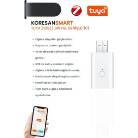 Resim Koresan Tuya Zigbee Sinyal Genişletici 
