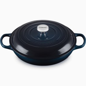 Resim Gourmet Professional Güveç, Emaye Dökme Demir, Fransa Üretimi - Lacivert 