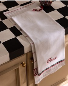 Resim Madame Coco Gouache 2'li %100 Pamuk Mutfak Havlu Seti - Beyaz 8684427296134 Çok Renkli 