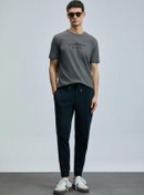 Resim Lufian Pito Erkek Siyah Slim Fit Pantolon (111190346) 