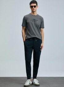 Resim Lufian Pito Erkek Siyah Slim Fit Pantolon (111190346) 