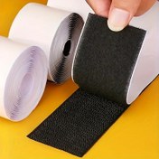Resim 5cm x 5m Ağır Hizmet Çift Taraflı Bant - Kaymaz Halı Ağı, Mobilya ve Dekor için Duvar Şeritleri, Polyester Lif, Dekoratif Yapıştırıcı | Dekoratif Bant | Dayanıklı Yapıştırıcı 