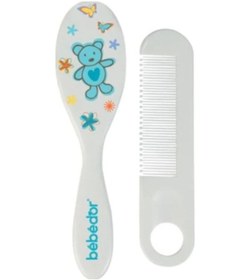 Resim Bebedor Ayıcık Desenli Fırça ve Tarak Seti 