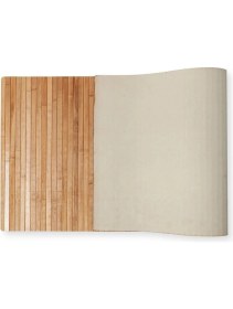 Resim Bambu Banyo Paspası Kaydırmaz Özellikli Taban 