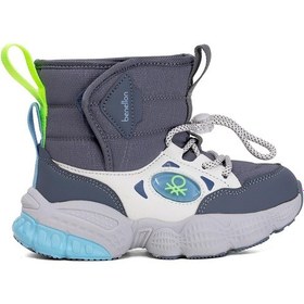 Resim Benetton Bnı-11081 Filet Erkek Çocuk Düz Bot Petrol PETROL 